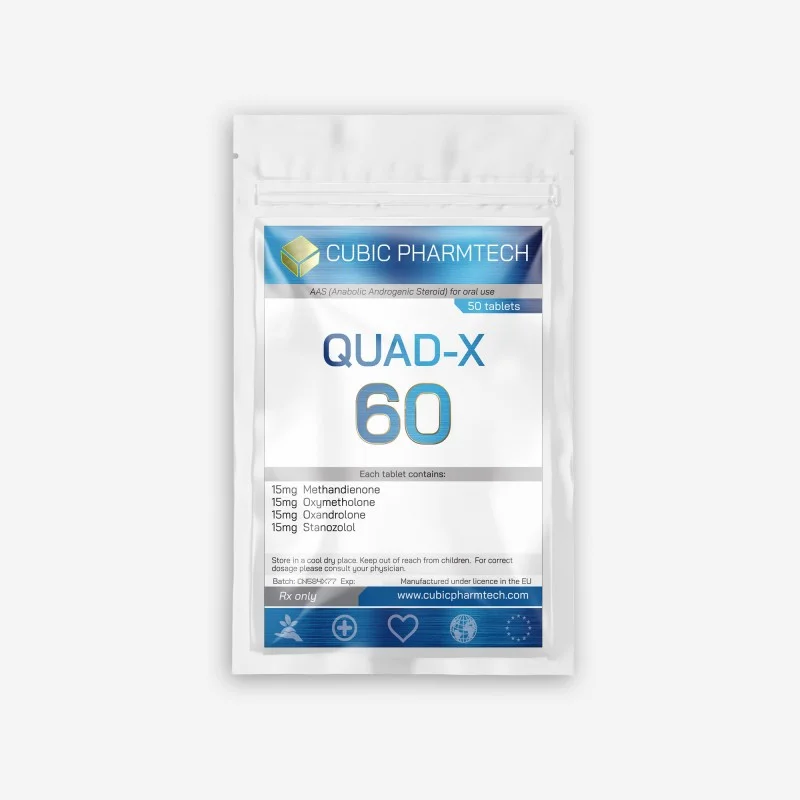 Lean Mass CPT Quad-X XXX 50 tablets